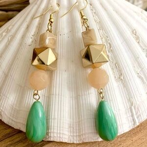 Geometric Dangle Earrings